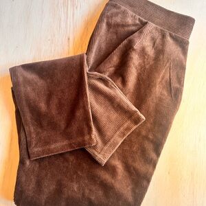 Lands End Brown Corduroy Pants